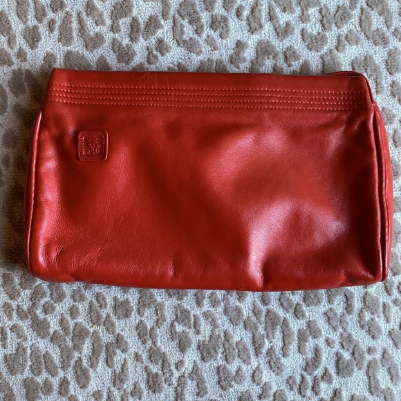Vintage Anne Klein Orange Shoulder Bag/Clutch 🍊 - Picture 7 of 7